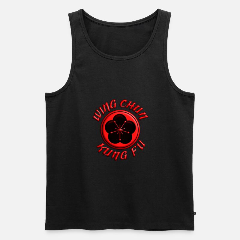 Wing Chun Kung Fu - Männer Premium Bio Tank Top - undefined