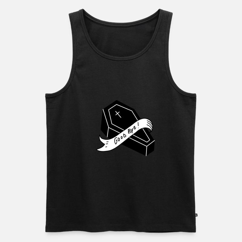 C5D69DFF C9CC 4A0C BAD2 2351975E2B3B - Männer Premium Bio Tank Top - Schwarz