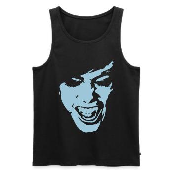 Vampire hug - Männer Premium Bio Tank Top - Schwarz - Vorne - Michal (187cm)
