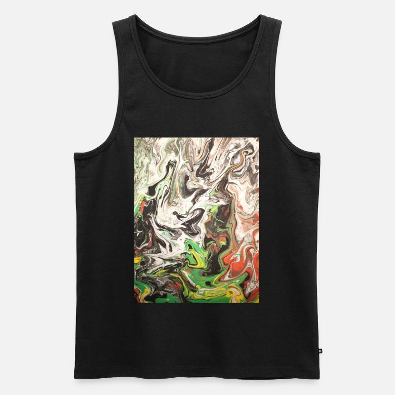 Dämoniko - Männer Premium Bio Tank Top - Schwarz