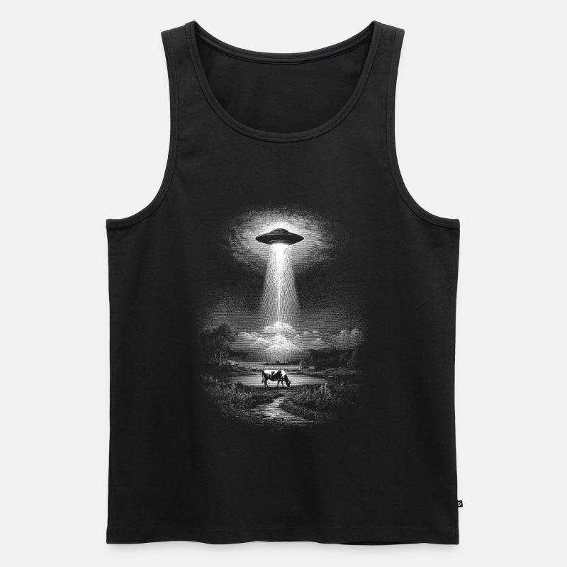 UAP - Männer Premium Bio Tank Top - Schwarz