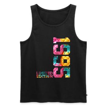31ST BIRTHDAY LIMITED EDITION 1995 - Men's Premium Organic Tank Top - black - Front - Michal (187cm)