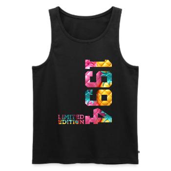 32ND BIRTHDAY LIMITED EDITION 1994 - Men's Premium Organic Tank Top - black - Front - Michal (187cm)