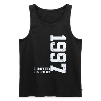 29TH BIRTHDAY LIMITED EDITION 1997 - Men's Premium Organic Tank Top - black - Front - Michal (187cm)