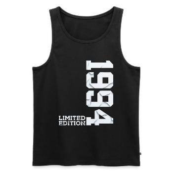 32ND BIRTHDAY LIMITED EDITION 1994 - Men's Premium Organic Tank Top - black - Front - AI Model Male 178 light (178cm)