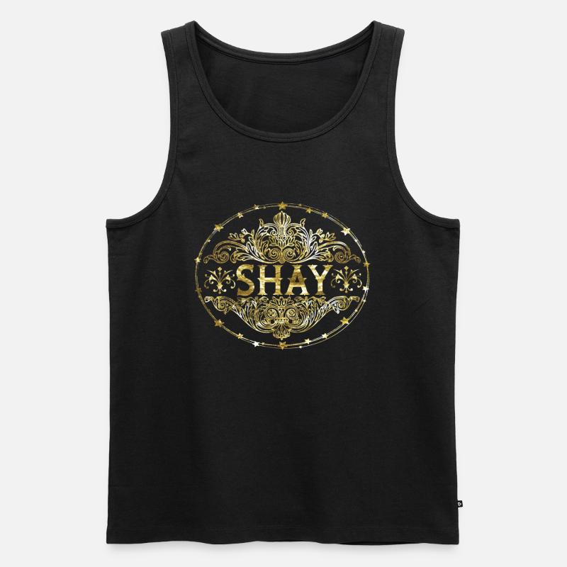 Shay - Männer Premium Bio Tank Top - Schwarz