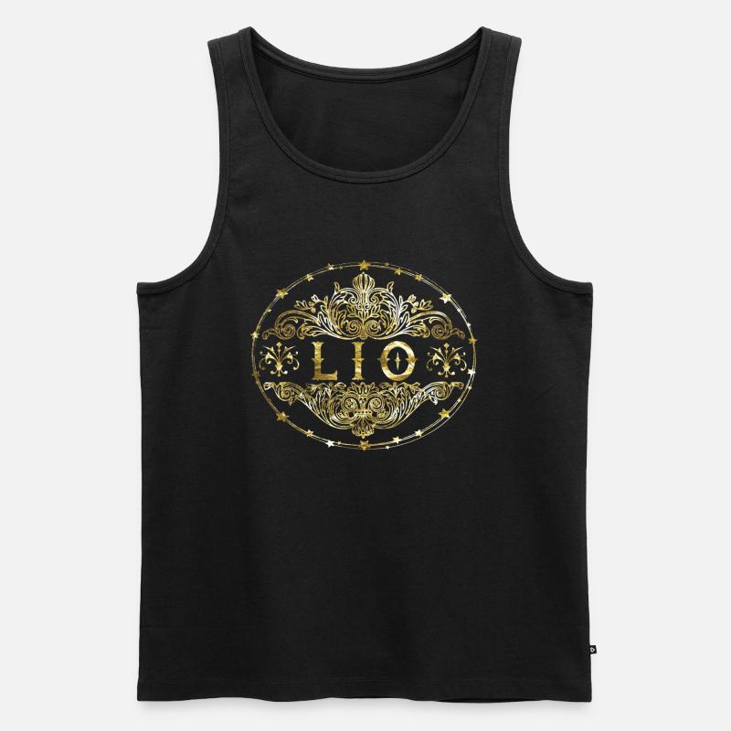 Lio - Männer Premium Bio Tank Top - Schwarz