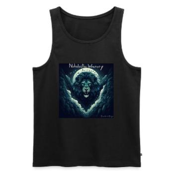 NW - Resilient Rage - Men's Premium Organic Tank Top - black - Front - AI Model Male 178 light (178cm)