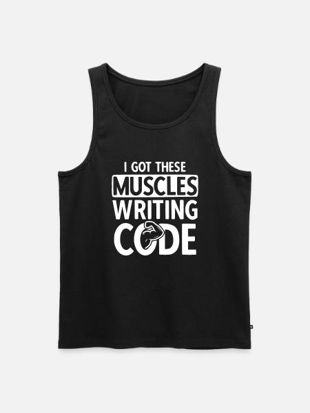 Software Ingenieur Informatiker Programmierer - Männer Premium Bio Tank Top - Schwarz