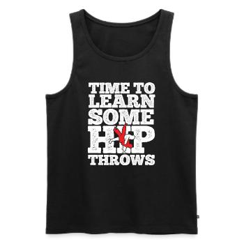 Japanischer Kampfsport Judo - Männer Premium Bio Tank Top - Schwarz - Vorne - Michal (187cm)
