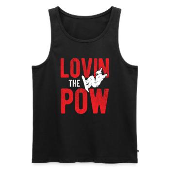 Snowboard Spruch für Snowboarder - Männer Premium Bio Tank Top - Schwarz - Vorne - Michal (187cm)