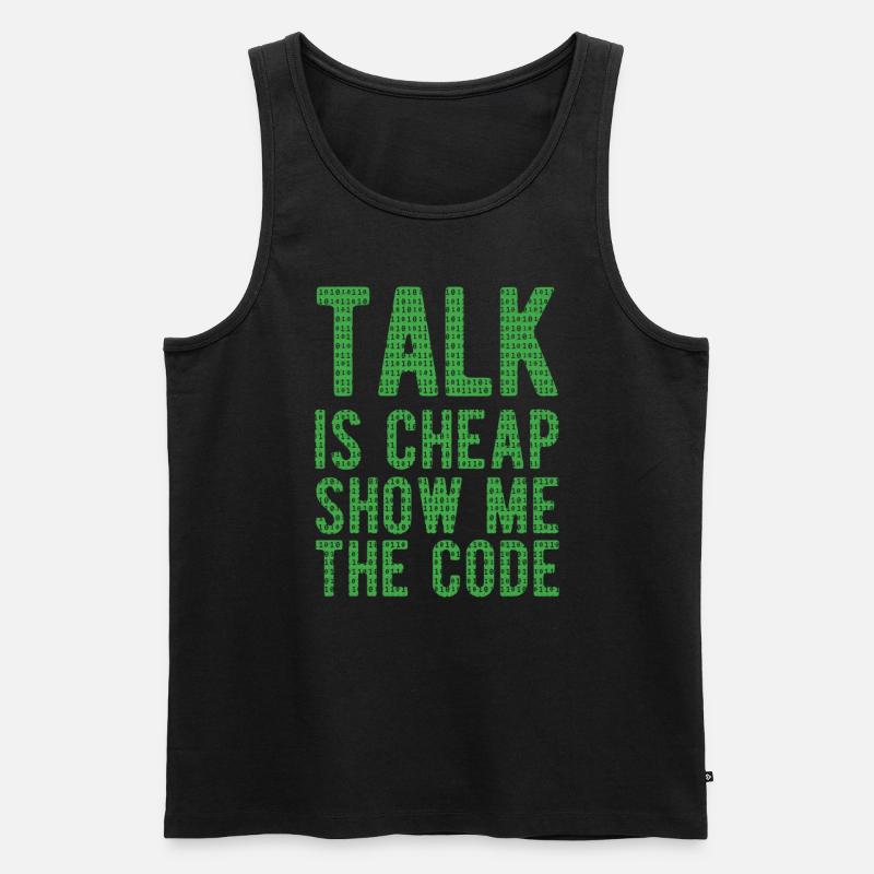 Software Ingenieur Informatiker Programmierer - Männer Premium Bio Tank Top - Schwarz