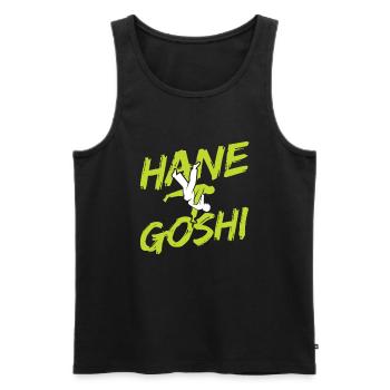 Japanischer Kampfsport Judo - Männer Premium Bio Tank Top - Schwarz - Vorne - Michal (187cm)