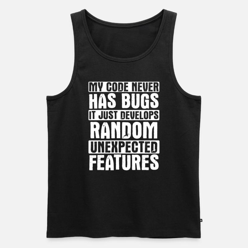 Software Ingenieur Informatiker Programmierer - Männer Premium Bio Tank Top - Schwarz