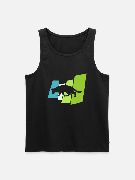 Chat chat - Débardeur bio Premium Homme - noir