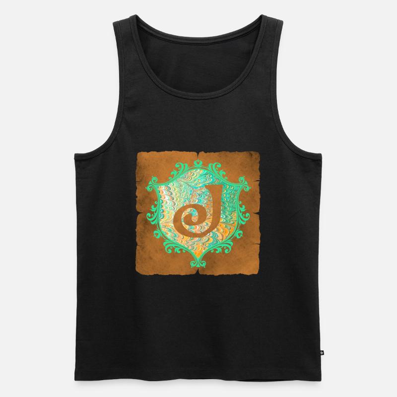 e 36 j - Männer Premium Bio Tank Top - Schwarz