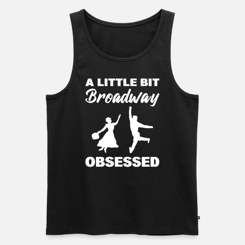 Broadway Musikdirektor - Männer Premium Bio Tank Top - Schwarz