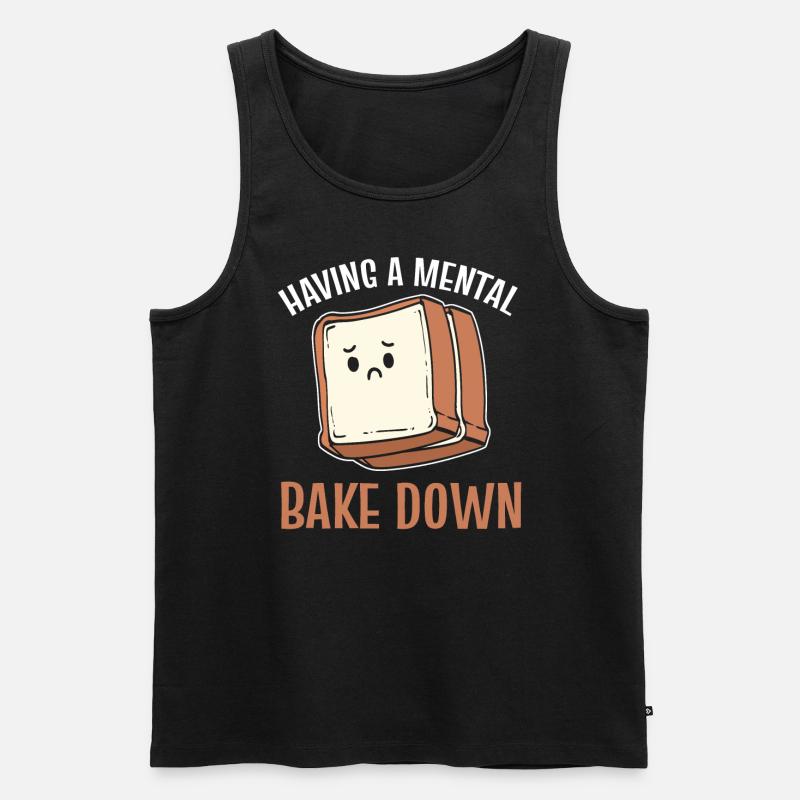 Baker Pastry Maker - Men's Premium Organic Tank Top - black