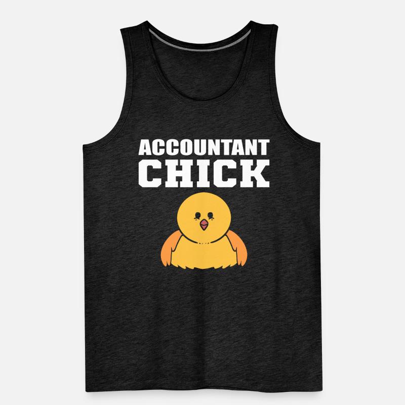 Comptable jeu de mots expert-comptable agréé Débardeur bio Premium Homme