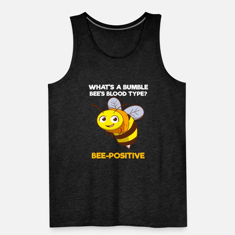 Bienen-positiv Beekeper oder Bauer Männer Premium Bio Tank Top