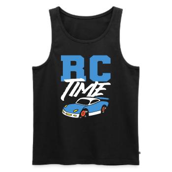 RC -Rennen RC -Fahrer - Männer Premium Bio Tank Top - Schwarz - Vorne - Michal (187cm)