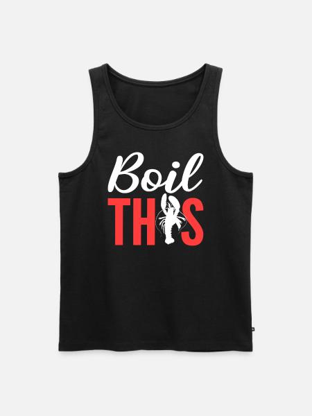Langusten Kochen Koch - Männer Premium Bio Tank Top - Schwarz