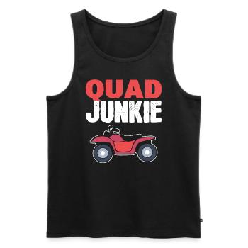 ATV Offroad Riding ATV Rider - Männer Premium Bio Tank Top - Schwarz - Vorne - Michal (187cm)