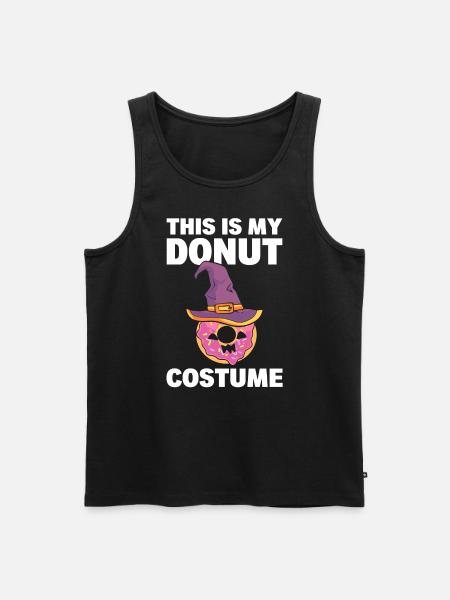 Donut -Liebhaber Bäcker - Männer Premium Bio Tank Top - Schwarz