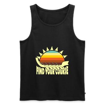 Maori - Männer Premium Bio Tank Top - Schwarz - Vorne - AI Model Male 178 light (178cm)