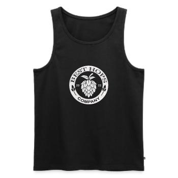 Vintage Beer Brewing Beer Hops - Débardeur bio Premium Homme - noir - Devant - Michal (187cm)