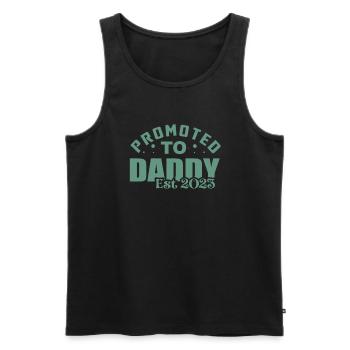 Promu à Daddy Est 2023 - Débardeur bio Premium Homme - noir - Devant - Michal (187cm)
