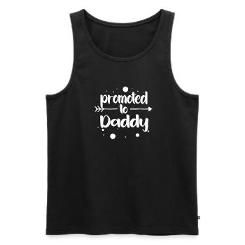Promu à Daddy Est 2023 - Débardeur bio Premium Homme - noir - Devant - Michal (187cm)