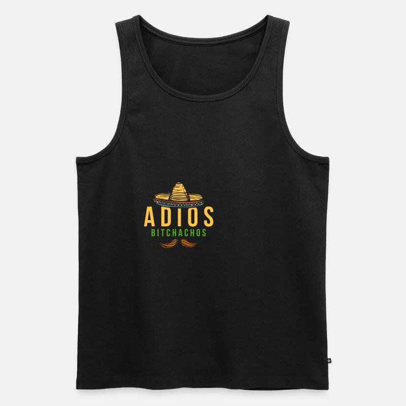 Mexiko - Männer Premium Bio Tank Top - Schwarz