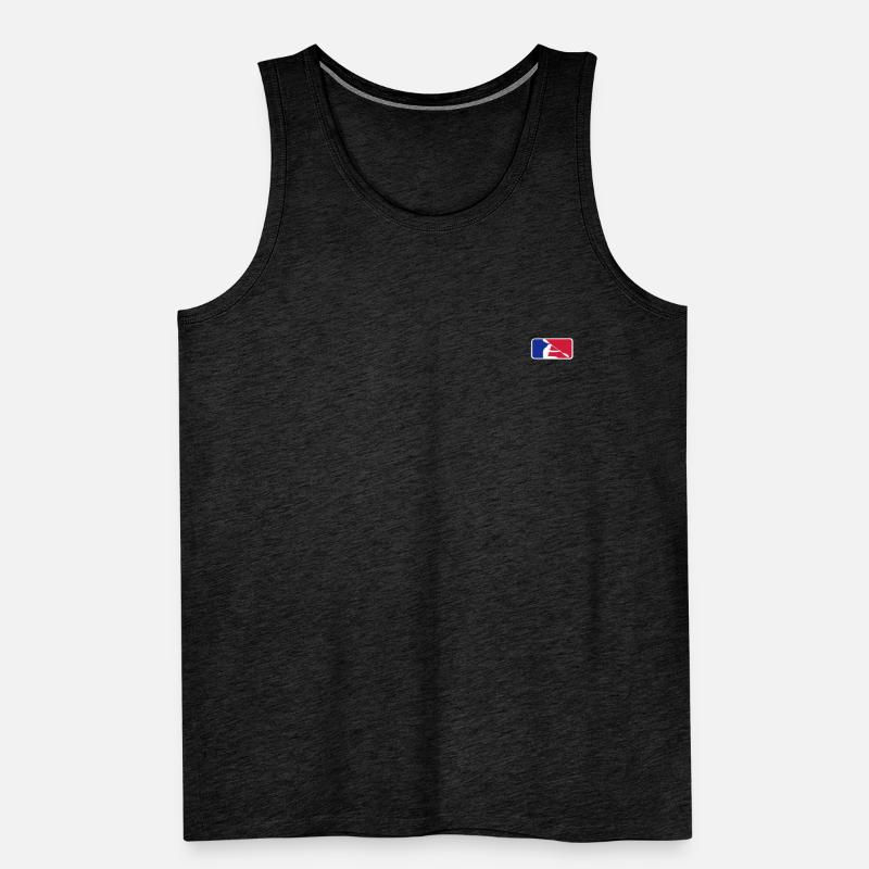 Kanu mit Frame Männer Premium Bio Tank Top