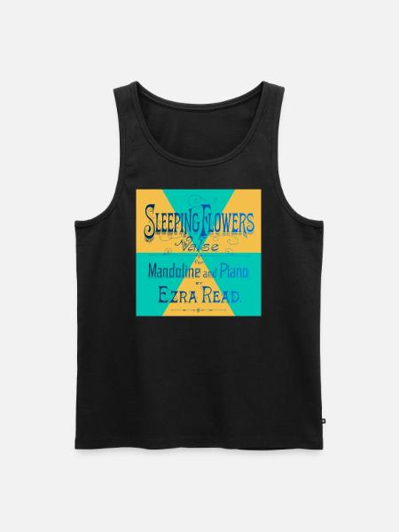 Sleeping Flowers (Notencover) - Männer Premium Bio Tank Top - Schwarz