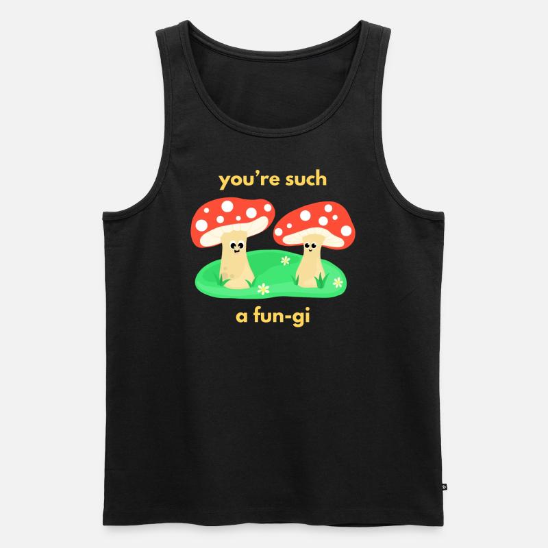 You‘re such a fun-gi - Männer Premium Bio Tank Top - Schwarz