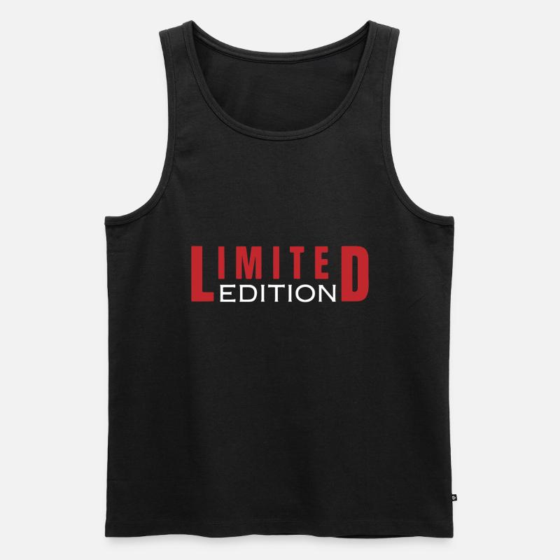 Limitierte Auflage - Männer Premium Bio Tank Top - Schwarz