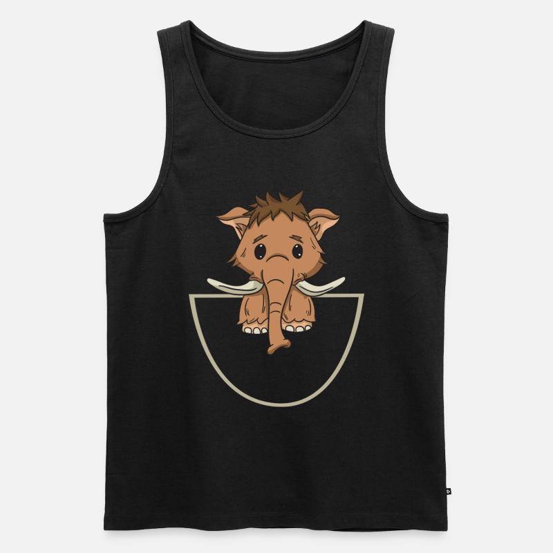 Mammut - Männer Premium Bio Tank Top - Schwarz