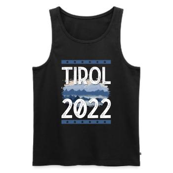 Tyrol 2022 - Débardeur bio Premium Homme - noir - Devant - Michal (187cm)
