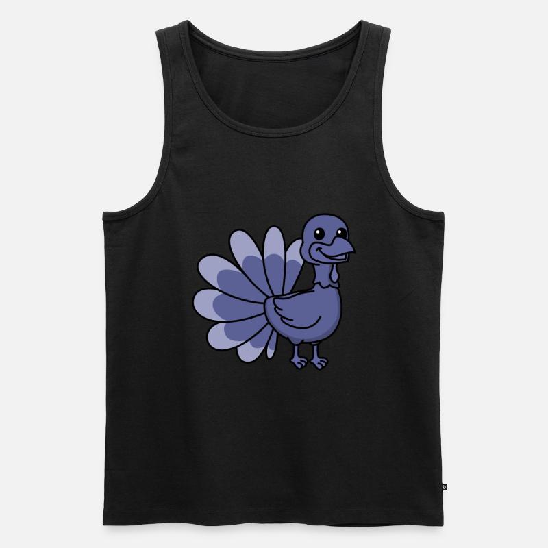 Truthan Comic Tier - Männer Premium Bio Tank Top - Schwarz