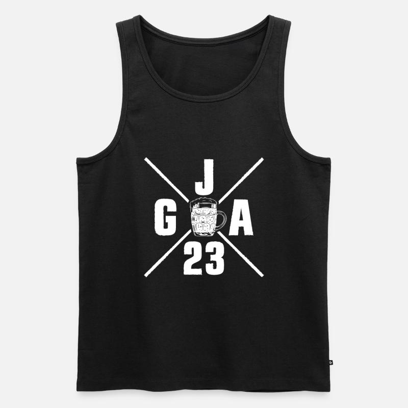Jga 2023 Junggesellenabschied - Männer Premium Bio Tank Top - Schwarz