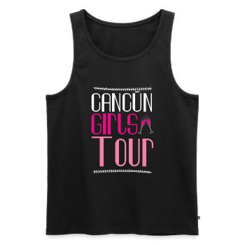 Cancun Girls Tour - Débardeur bio Premium Homme - noir - Devant - Michal (187cm)