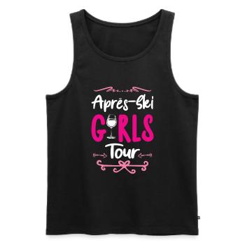 Après-Ski Girls Tour - Débardeur bio Premium Homme - noir - Devant - Michal (187cm)