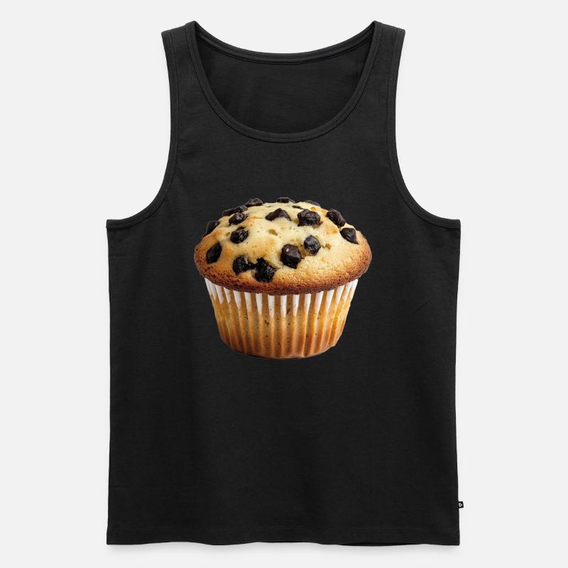 Muffin - Männer Premium Bio Tank Top - Schwarz