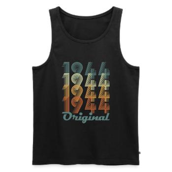 Original 1944 Vintage Cadeau Anniversaire - Débardeur bio Premium Homme - noir - Devant - Michal (187cm)