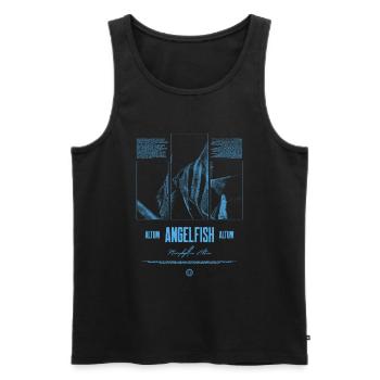 Altum Kaiserfisch Buntbarsch Aquarium Fischhalter - Männer Premium Bio Tank Top - Schwarz - Vorne - Michal (187cm)
