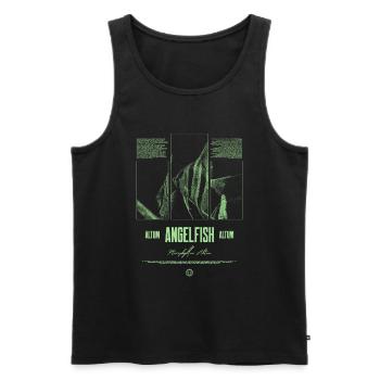 Altum Kaiserfisch Buntbarsch Aquarium Fischhalter - Männer Premium Bio Tank Top - Schwarz - Vorne - Michal (187cm)