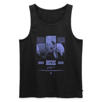 Discus Fish Cichlid Aquarium Fish Keeper - Men's Premium Organic Tank Top - black - Front - Michal (187cm)