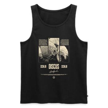 Discus Fish Cichlid Aquarium Fish Keeper - Men's Premium Organic Tank Top - black - Front - Michal (187cm)