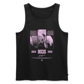 Discus Fish Cichlid Aquarium Fish Keeper - Men's Premium Organic Tank Top - black - Front - Michal (187cm)